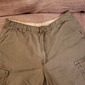 Wrangler men shorts sz 38 dark green